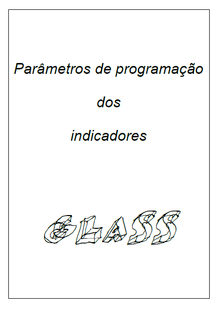 [Parâmetros de programação indicador Glass]