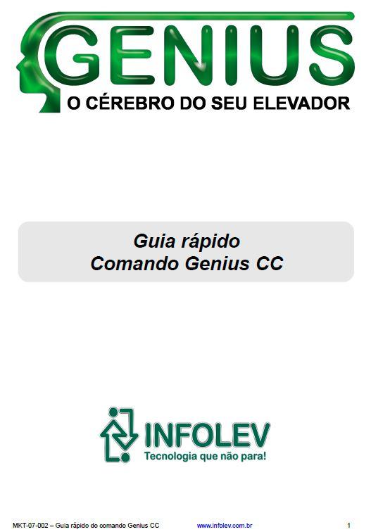 [Guia Rápido de Instalação Comando Genius CC]